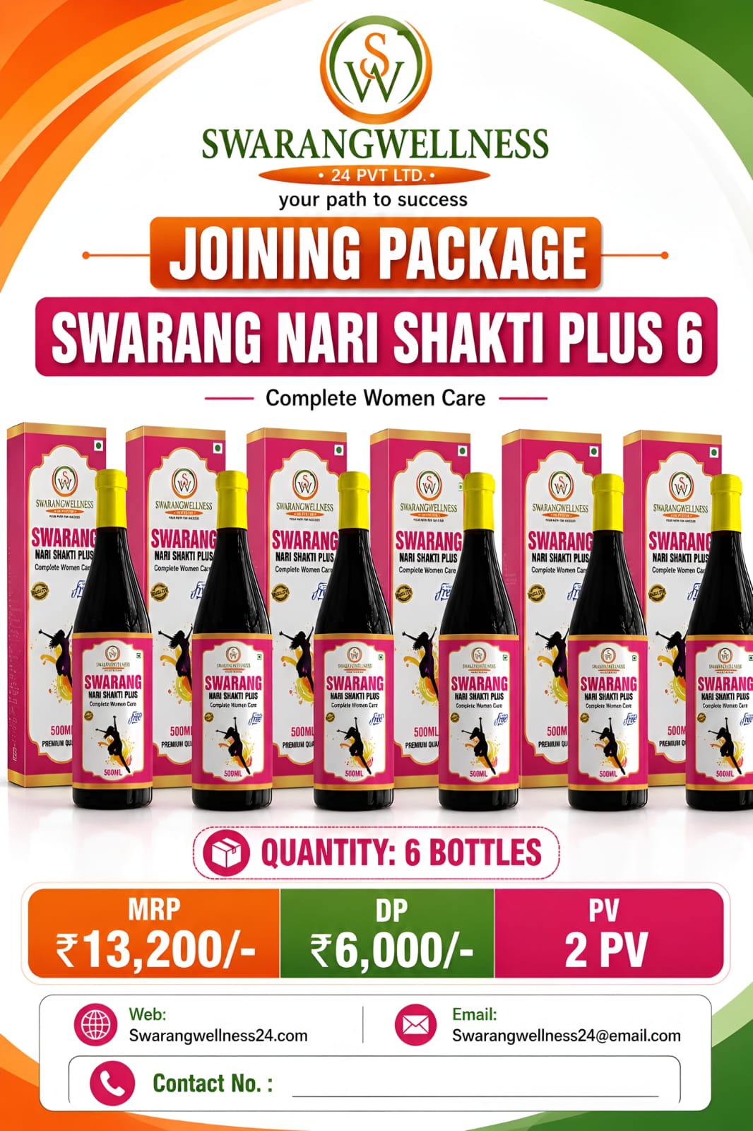 Swarang Nari Shakti Plus ×6 Joining Package
